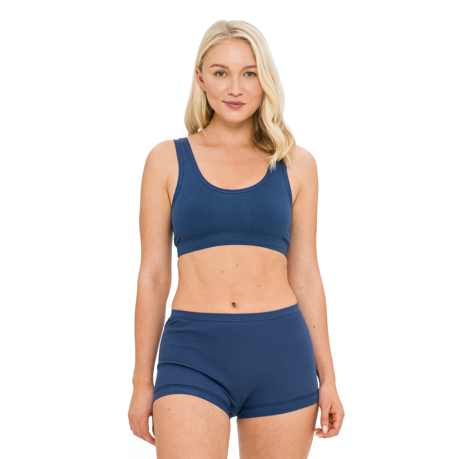 Bustier aus Bio-Baumwolle mit Elastan