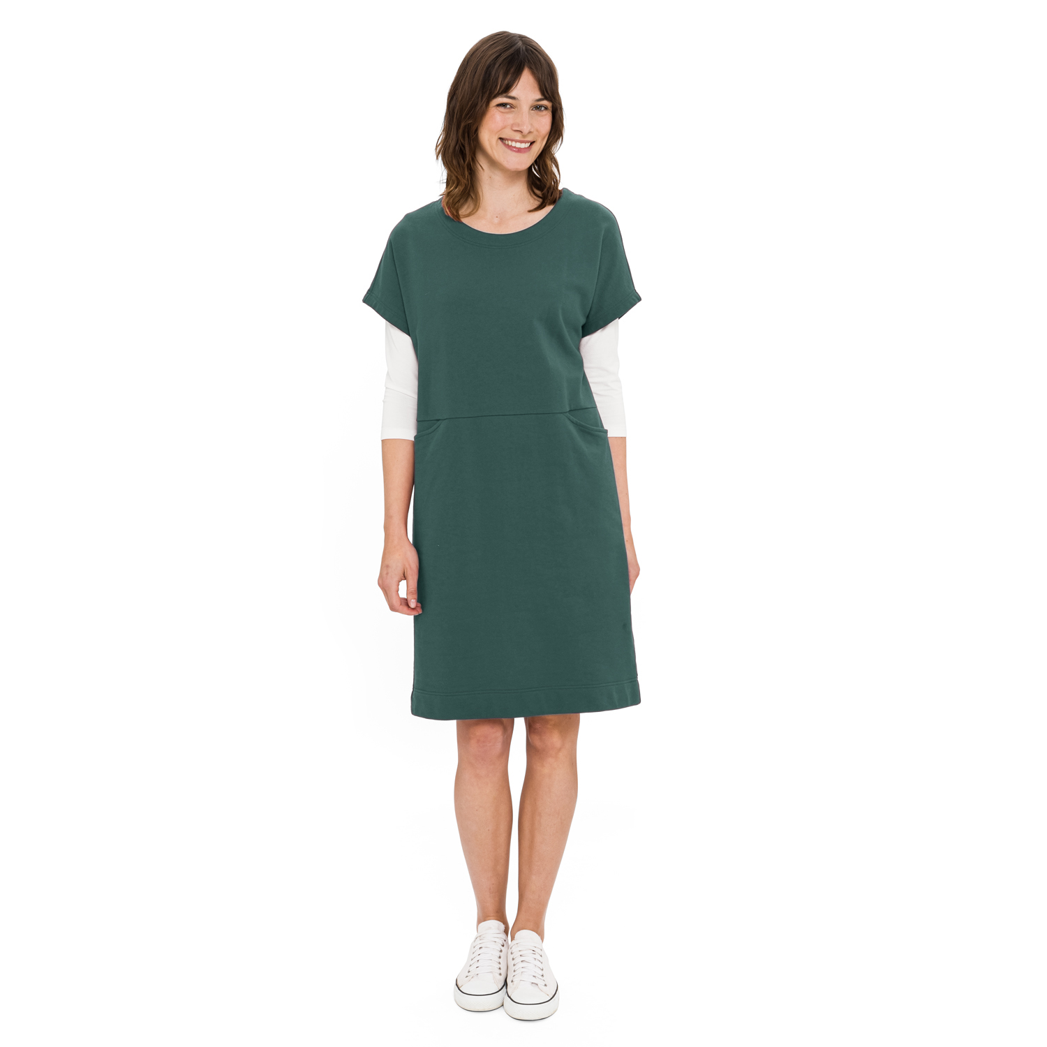 Sweatkleid aus reiner Bio-Baumwolle