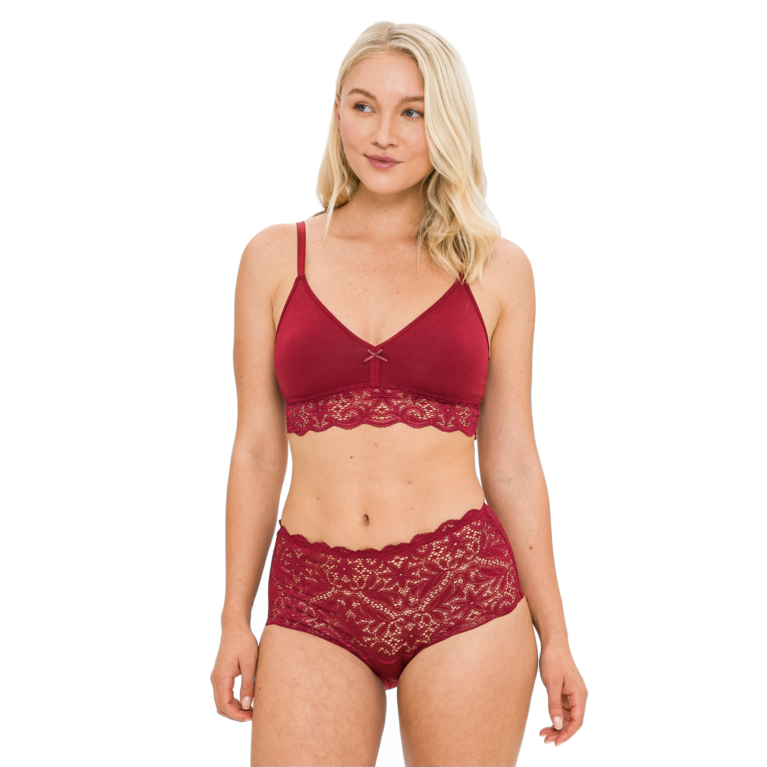 Bustier aus Bio-Baumwolle mit Elastan