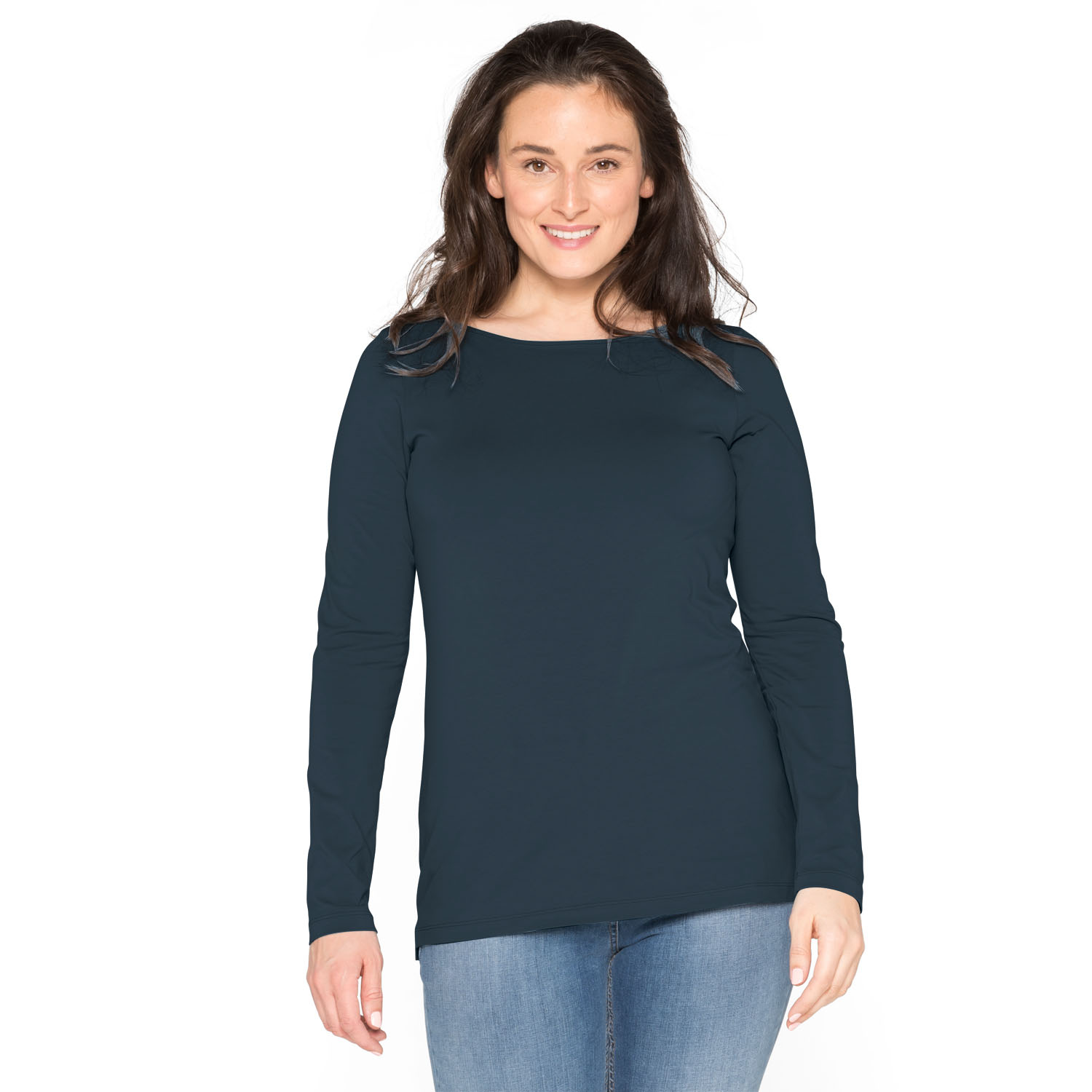 Langarmshirt aus Bio-Baumwolle