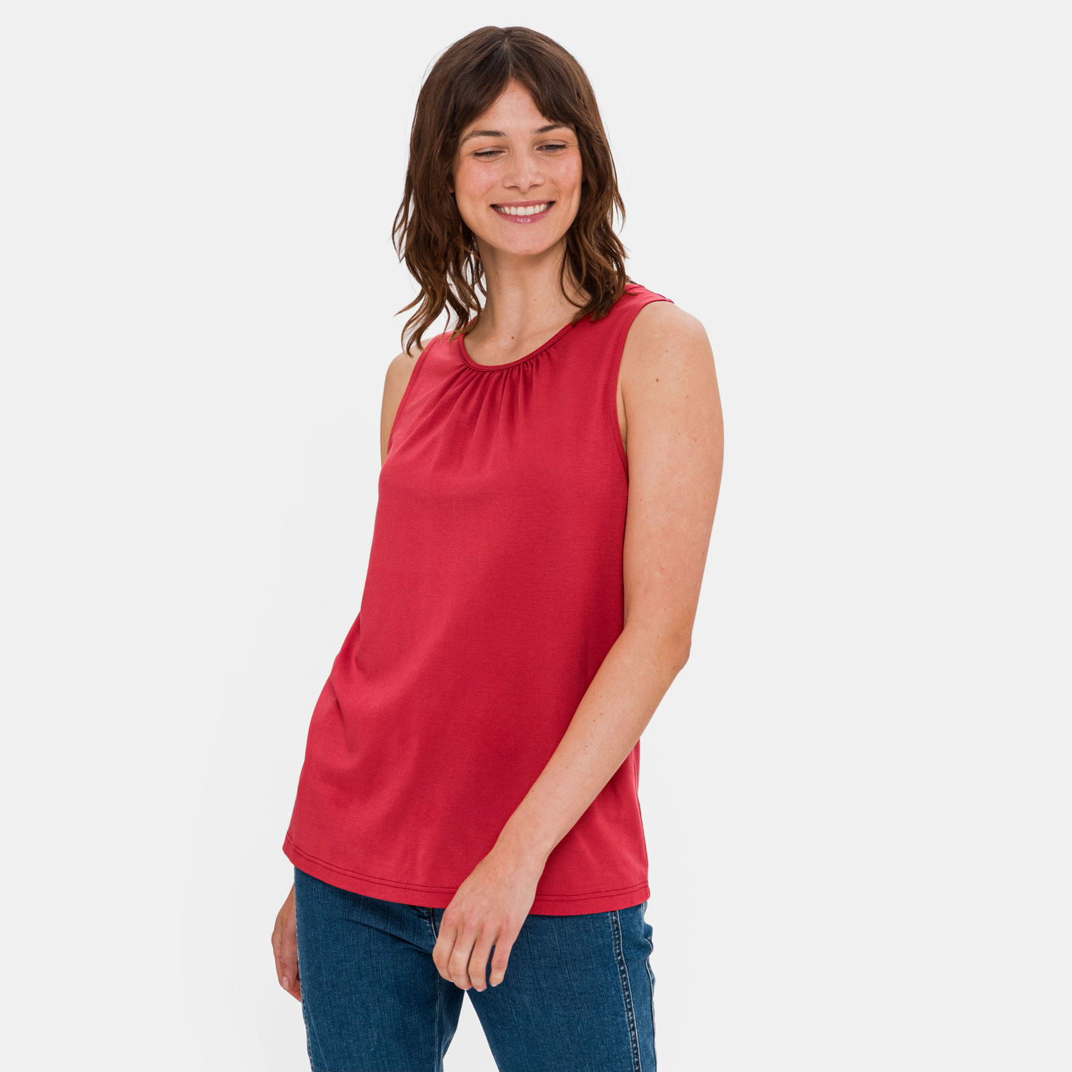 Trägertop aus TENCEL™ Lyocell und Bio-Baumwolle