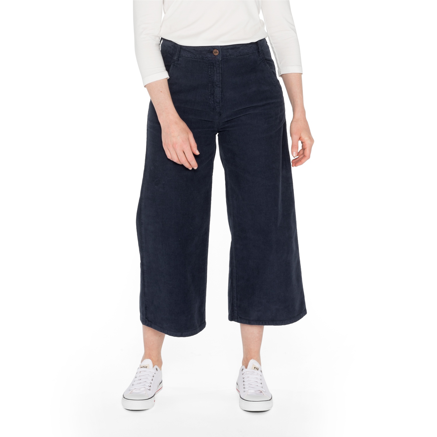 Cord-Culotte in A-Linie aus reiner Bio-Baumwolle Cord-Culotte in A-Linie aus reiner Bio-Baumwolle