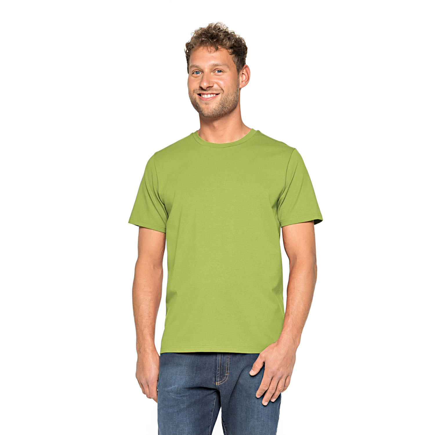 T-Shirt aus Bio-Baumwolle mit Elastan